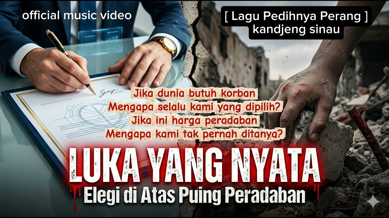 Di Antara Letupan dan Ratapan - Kandjeng Sinau #LukaYangNyata #LaguProtes #KritikSosiql