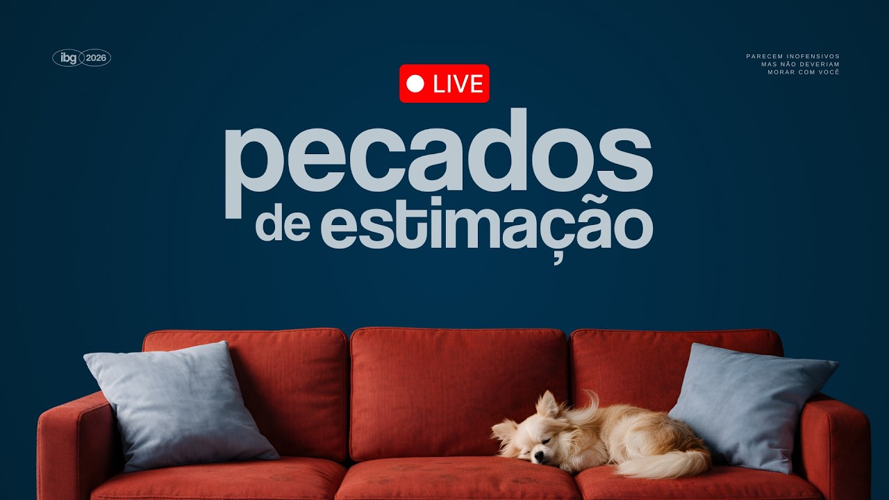 Pecado estimação   – Pr. Renan  Noce (AO VIVO)