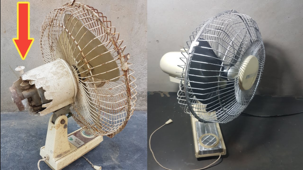 Restoration - Old rusty wall fan | Restore Broken electric fan