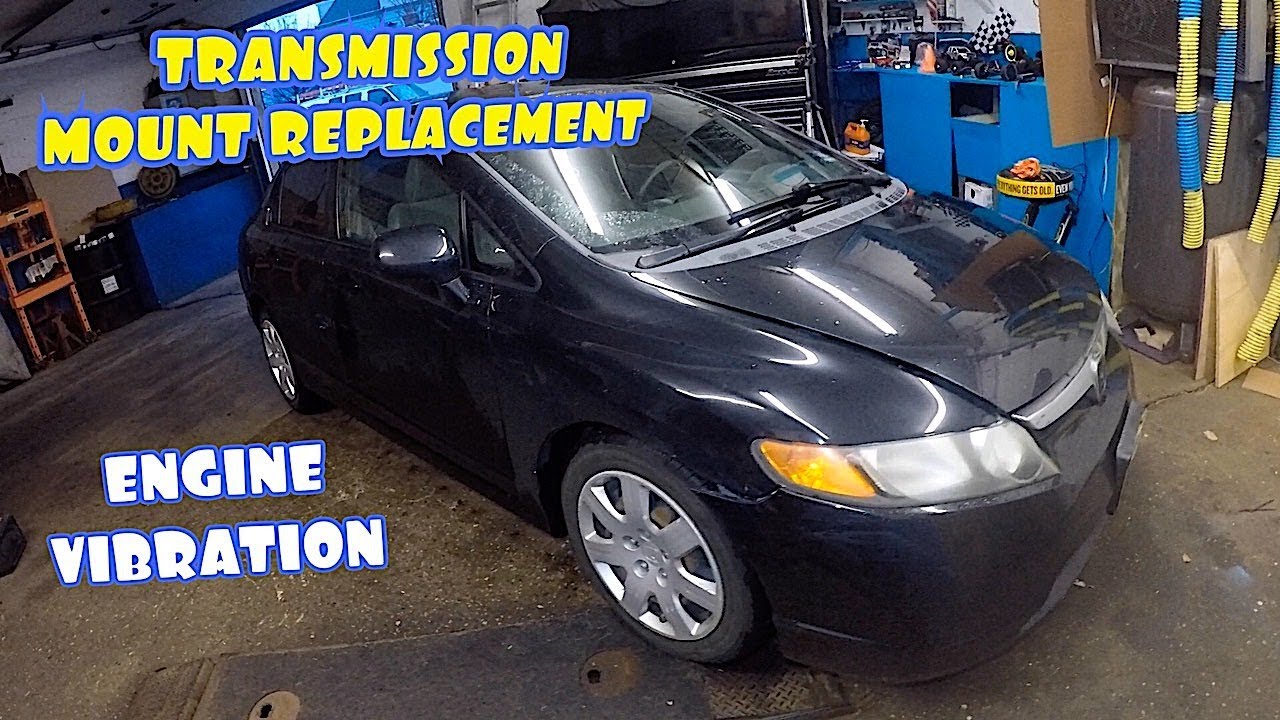 Honda Civic 2008 Engine Vibration Bad Transmission Mount