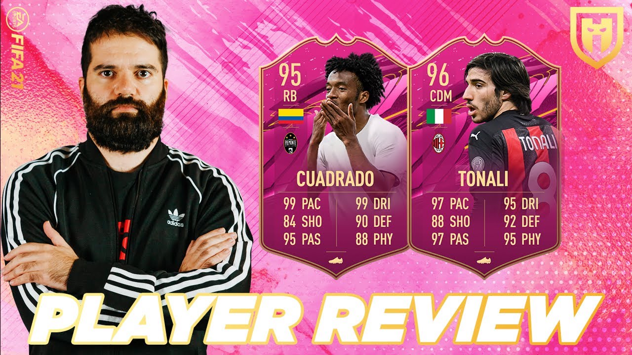 CUADRADO 95 E TONALI 96 /// FIFA 21 PLAYERS REVIEW