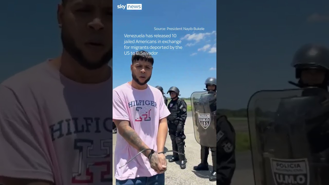 Americans exchanged for deported migrants