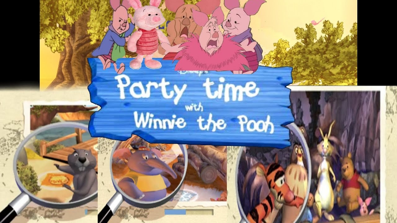 Party time with winnie the Pooh koko peli Nasun kanssa (vuoden youtube uran kunniaksi)