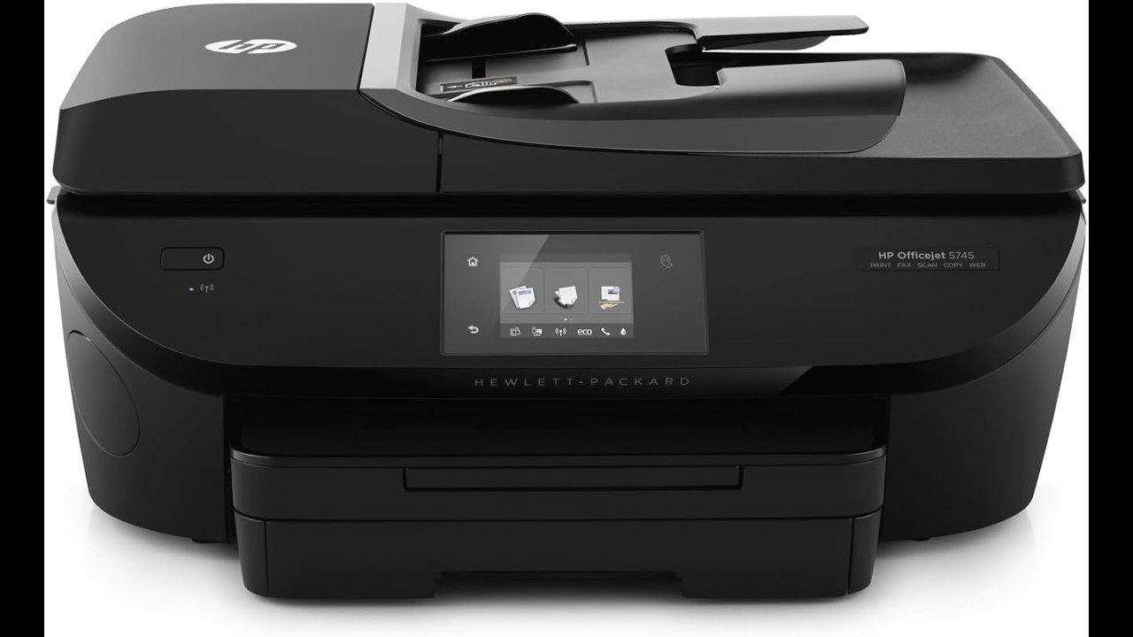 HP OfficeJet 5745 Review – Wireless All‑in‑One Printer with Duplex & ADF for Home Office
