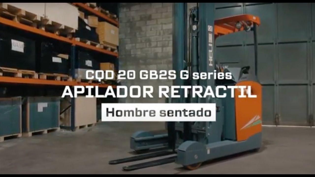 Apilador Retráctil Hombre Sentado CQD20-GB2S G Series