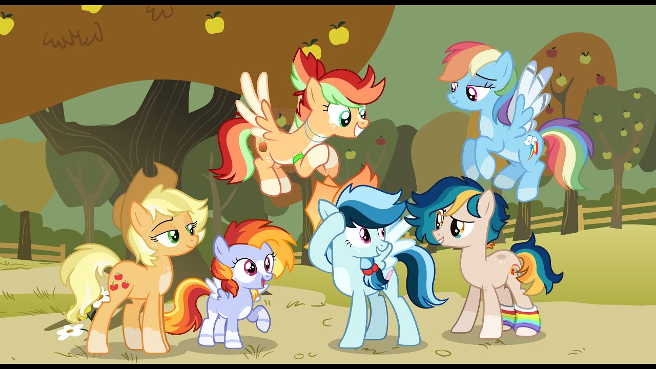 MLP [Next Gen] AppleDash Family (SpeedPaint)