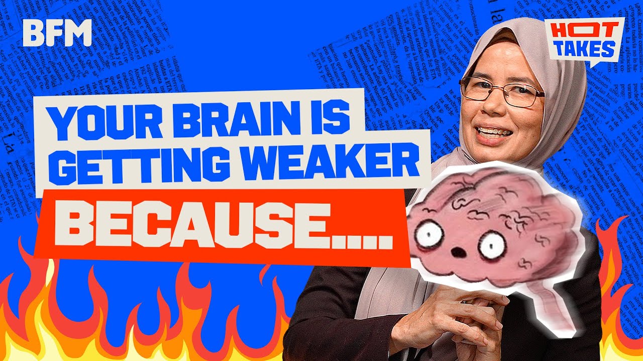 Your Brain Is Getting Weaker Because... | Hot Takes | Dr Azlina