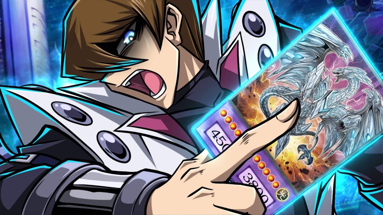 НОВОЕ СЛИЯНИЕ СИНИХ ГЛАЗ «ПОБЕДА ЗА ОДИН ХОД» — колода Kaiba's ANIME Blue-Eyes Fusion Deck — дуэл...