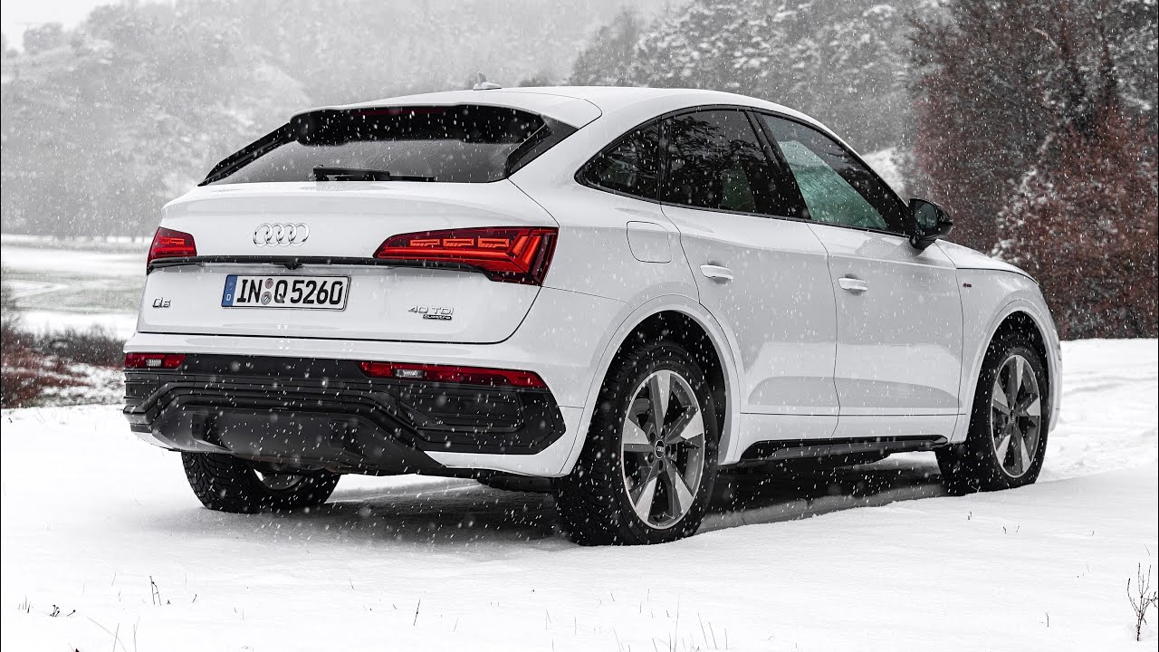 Новый Audi Q5 Sportback S Line - Вождение, экстерьер и интерьер (40 TDI) - лучше, чем BMW X4?