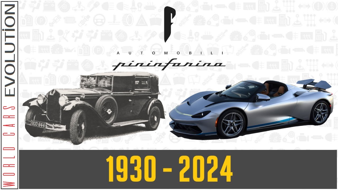 W.C.E. - Pininfarina Evolution (1930 - 2024)