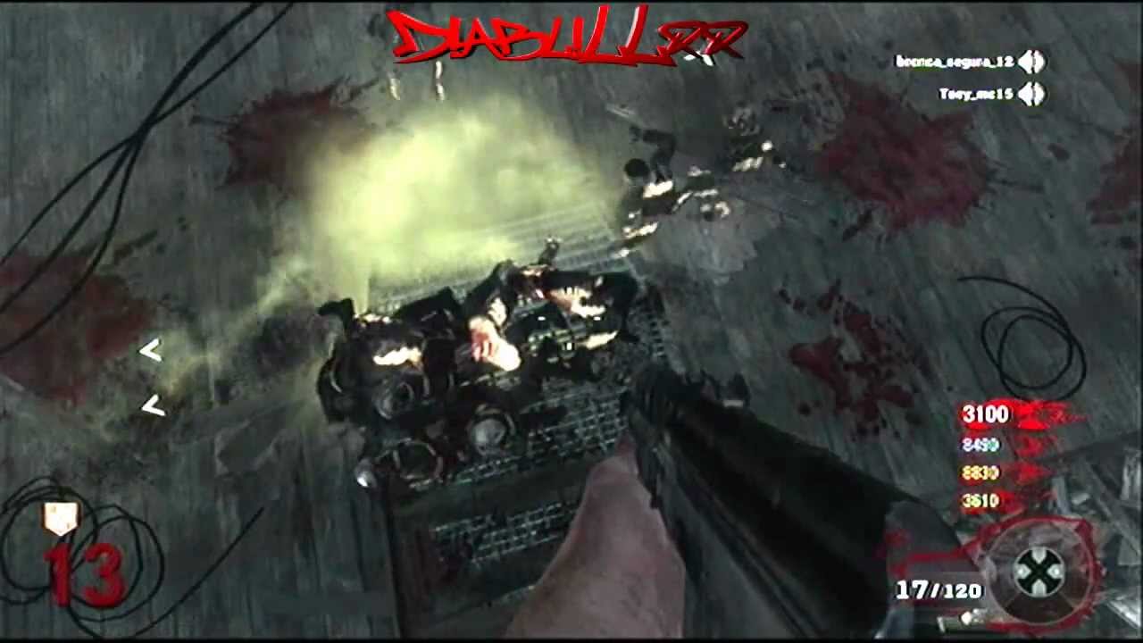 Truco Kino Der Toten Zombies Black Ops - Fuera Del Mapa Y Encima De La Torreta * After Patch*