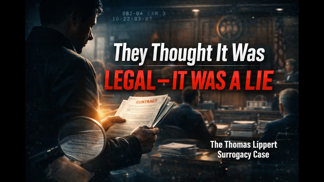 They Thought It Was Legal It Was a Lie The Thomas Lippert Surrogacy Case |True Crime Courtroom Story