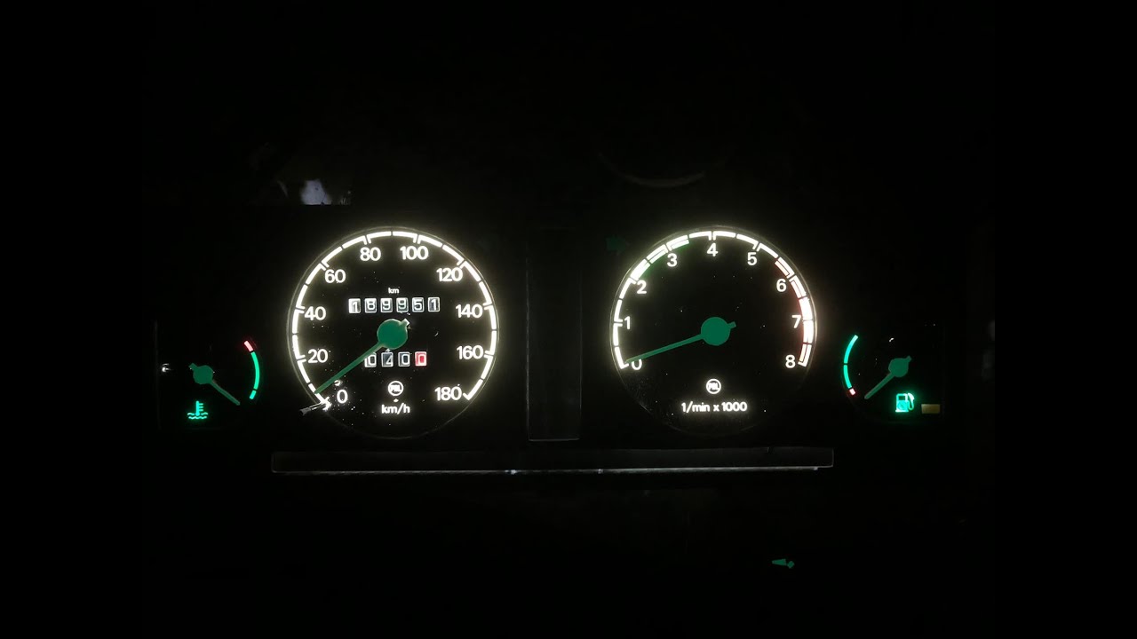 Skoda Favorit Gösterge Aydınlatma’da Dikkat Edilmesi Gerekenler (skoda favorit instrument lighting)