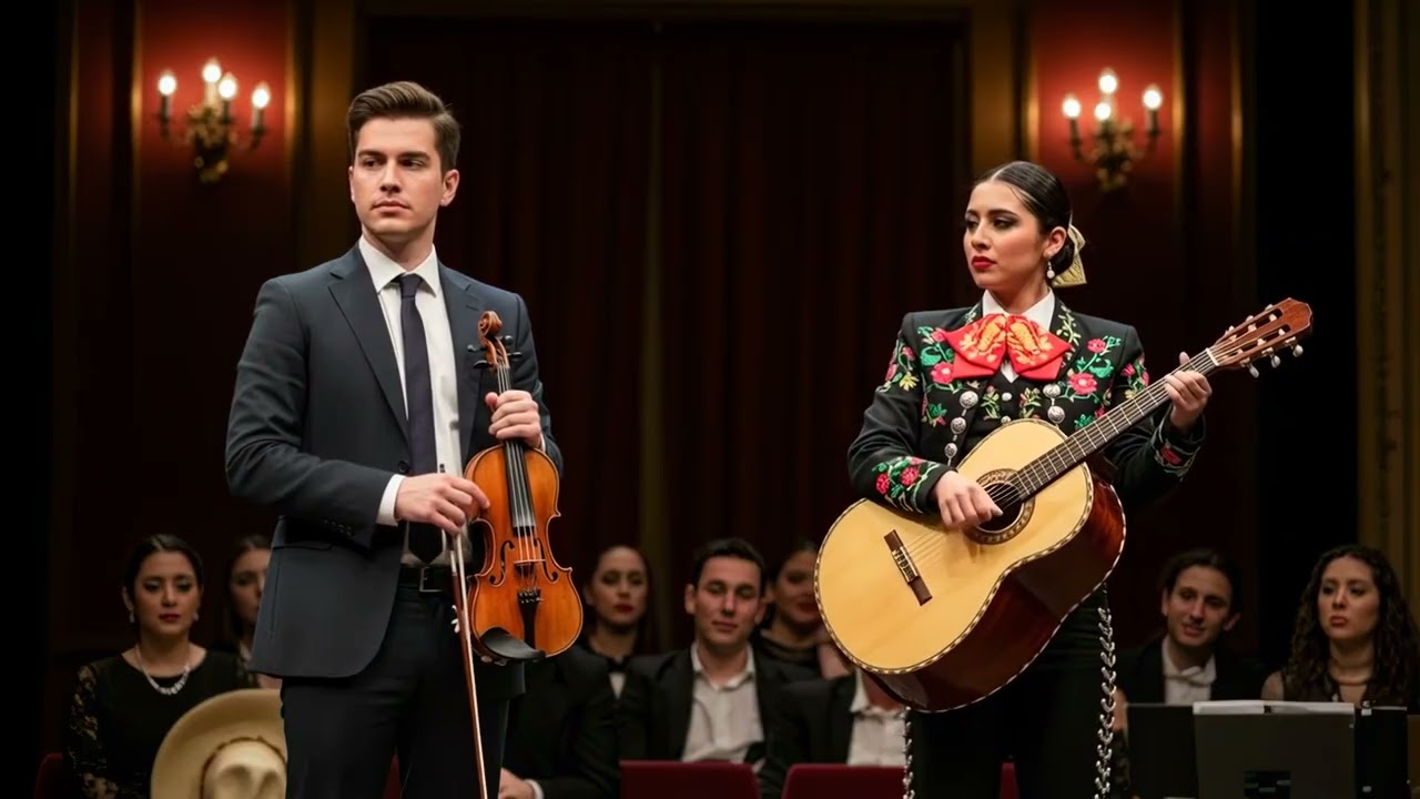 European violinist called mariachi “basic folk music”… until she redefined virtuosity on stage