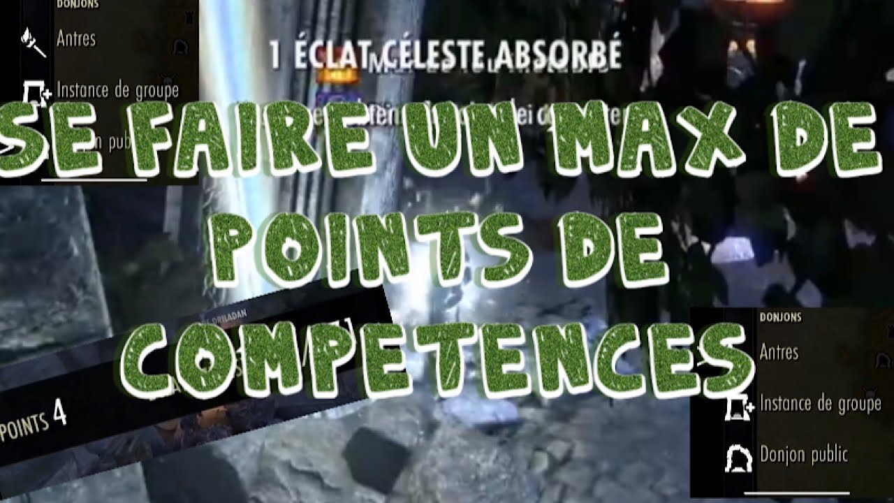Gagner un MAX de points de compétences sur teso - Guide ULTIME - The elder scrolls Online