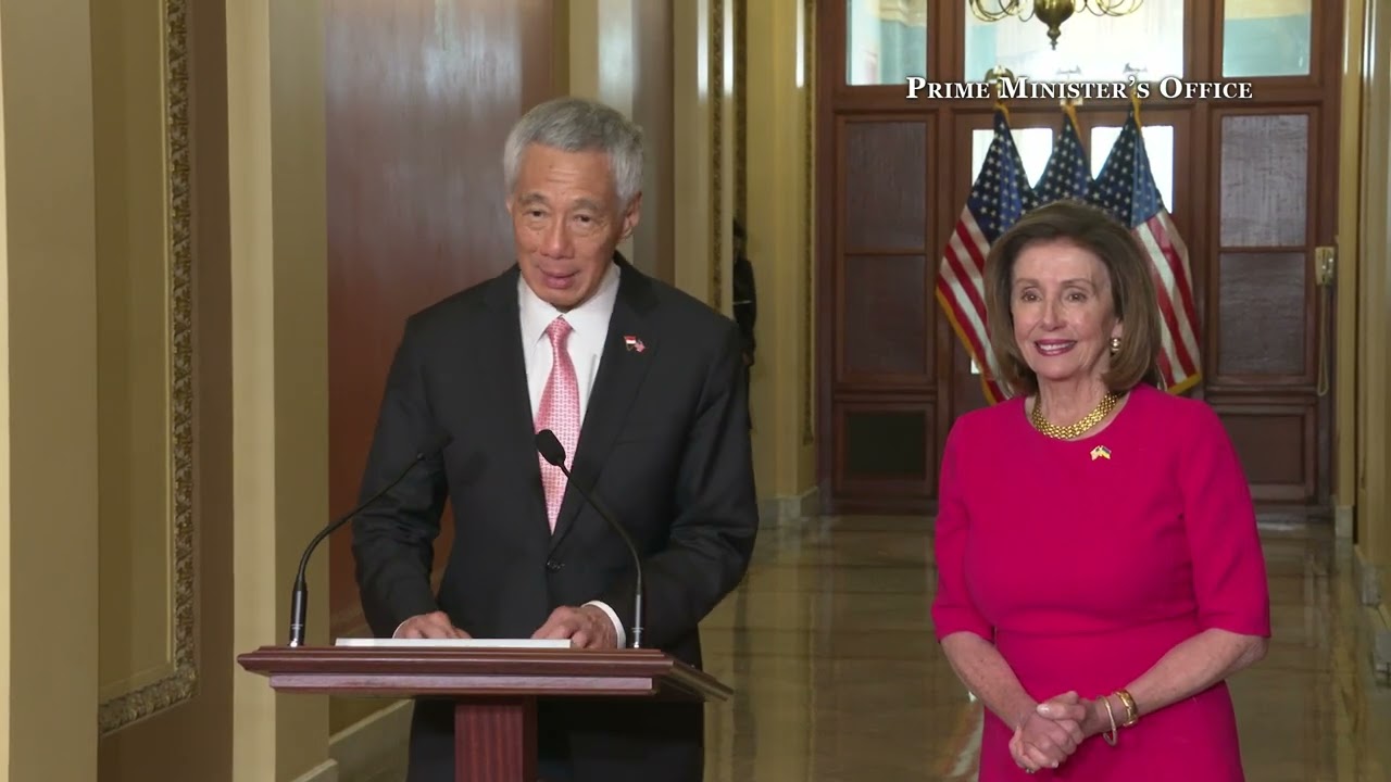 PM Lee Hsien Loong's Meeting with US Speaker of the House Nancy Pelosi
