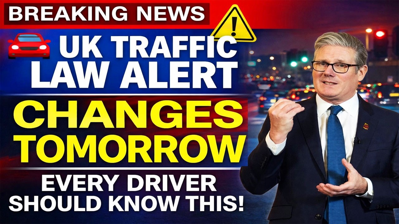 Major UK Driving Law Update 🚗 | New Road Rules Take Effect Tomorrow | Full Guide for Drivers