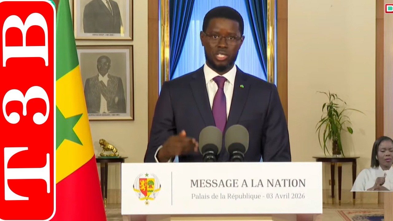 🛑Sp&eacute;cial d&eacute;cryptage de l'adresse &agrave; la Nation du Pr. Bassirou Diomaye Faye