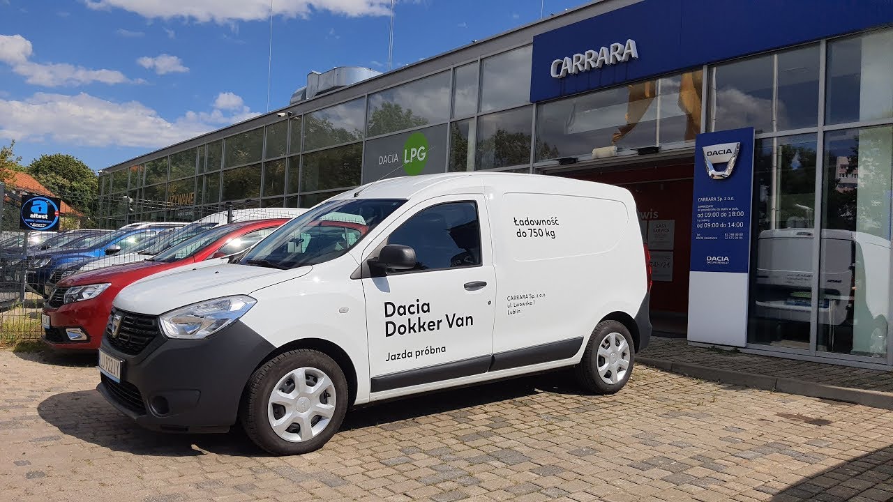 Dacia Dokker VAN jazda próbna miasto. Prezentują Mariusz Rataj & Maciej Kukiełka.