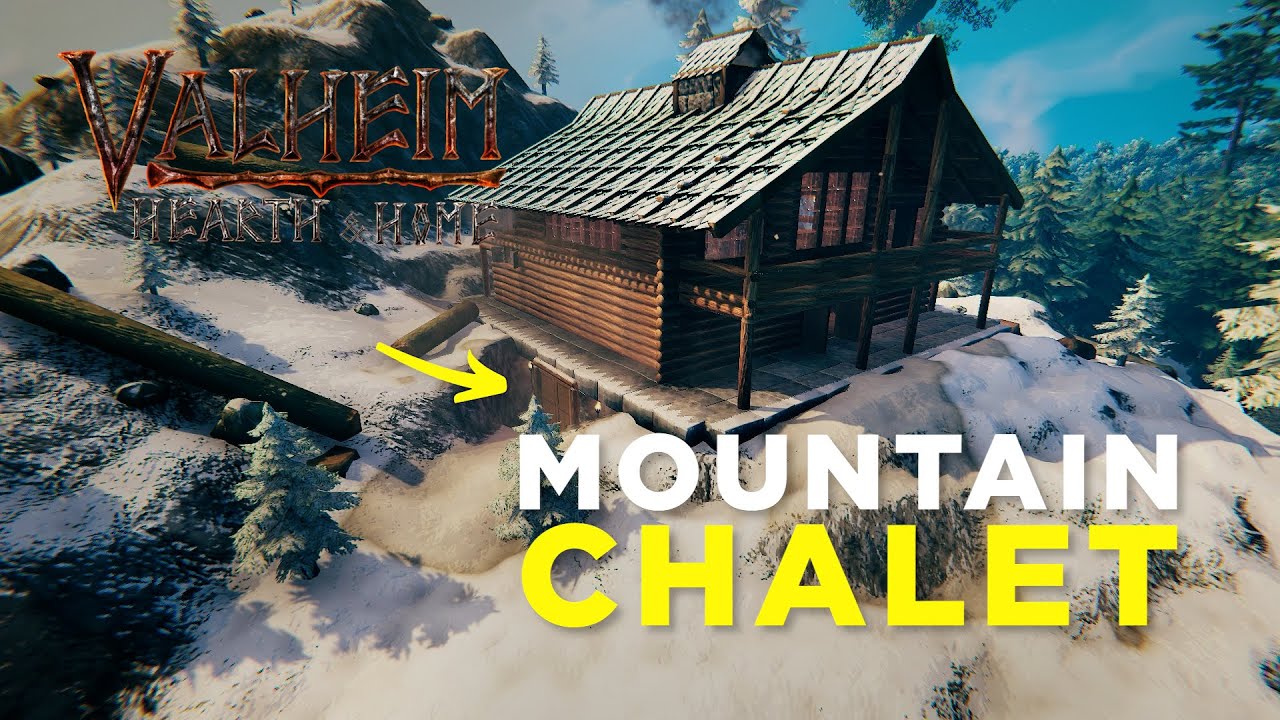 Valheim - Hearth & Home: Mountain Chalet Build