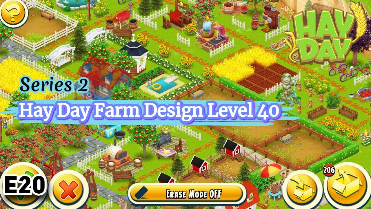 Series 2 - Level 40 Hay Day Farm Design | E20