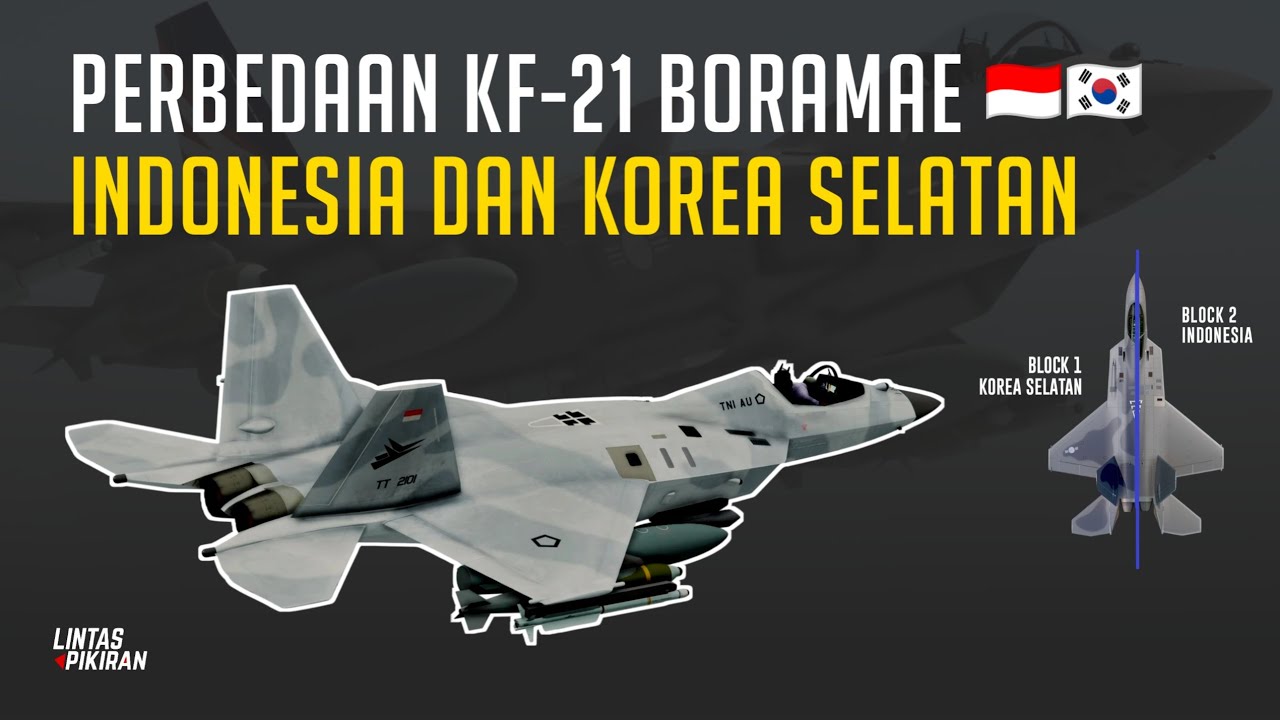 Ini Bedanya! KF-21 Boramae Block 2 Indonesia dengan KF-21 Block 1 milik Korea Selatan