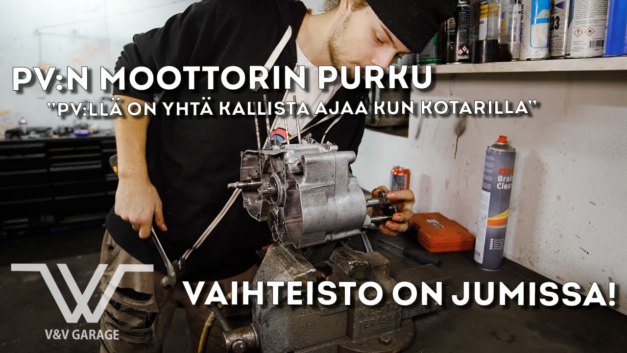 V&V Garage | Suzuki PV Moottorin räjäytys