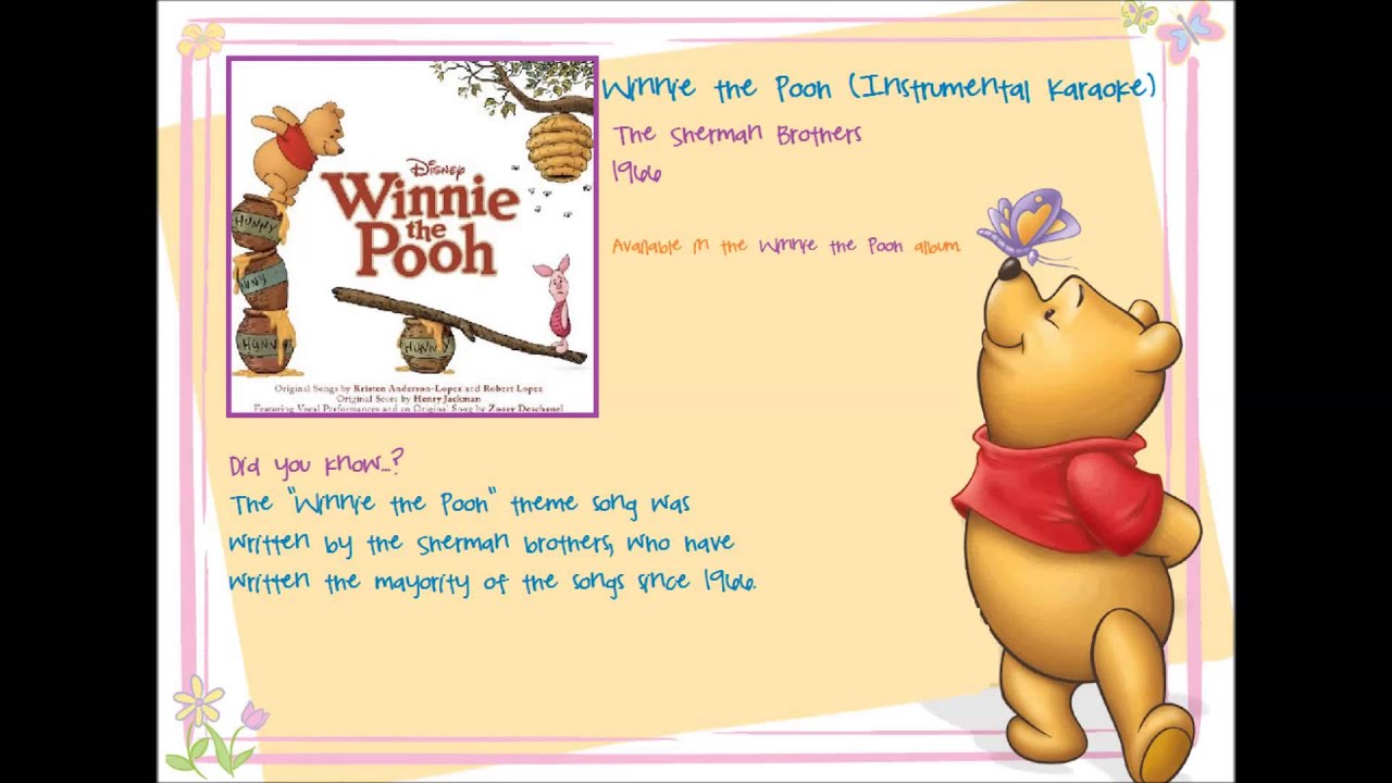 Winnie the Pooh Theme Song Instrumental (Winnie the Pooh HD)