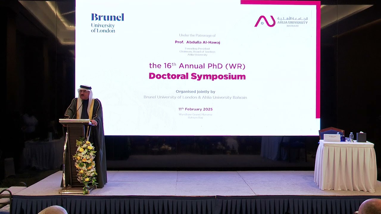 16th PhD(WR) Doctoral Symposium   |  Closing Remarks