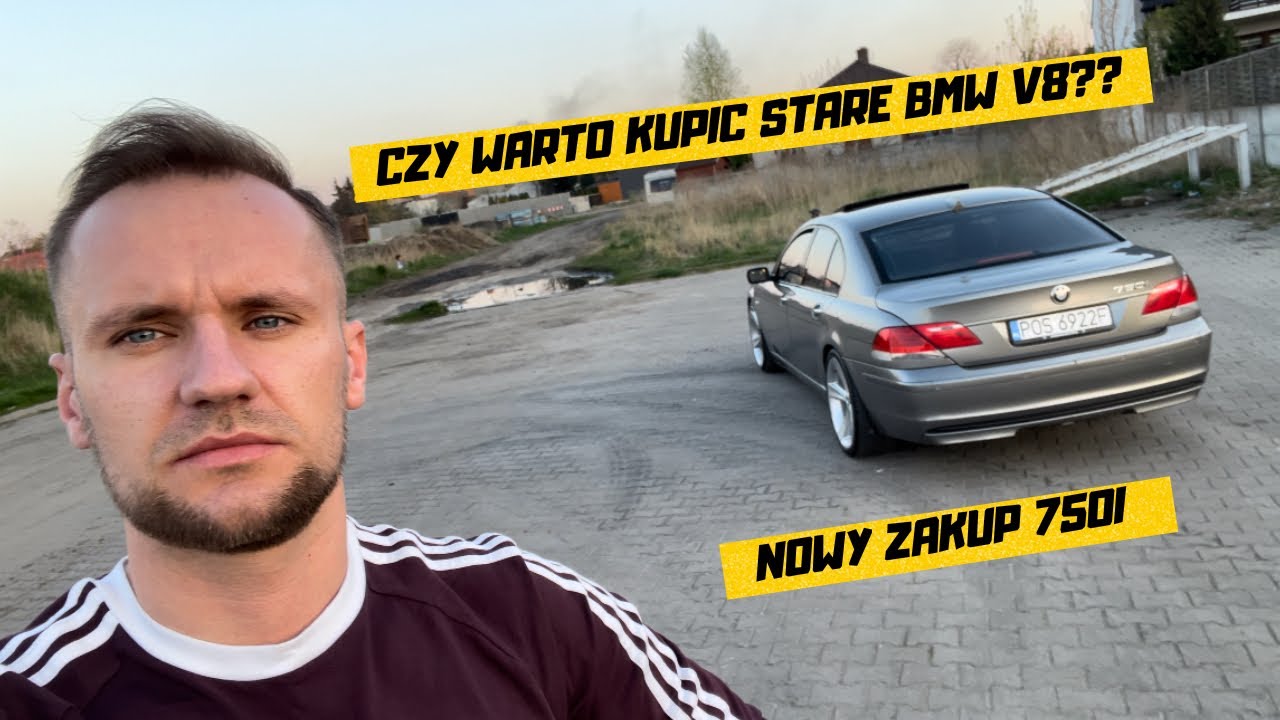 Kupiłem BMW E65 750i | Zobacz jak Wygląda Prezentacja N62b48TU 367kM | Czy Warto Kupić Stare BMW V8?