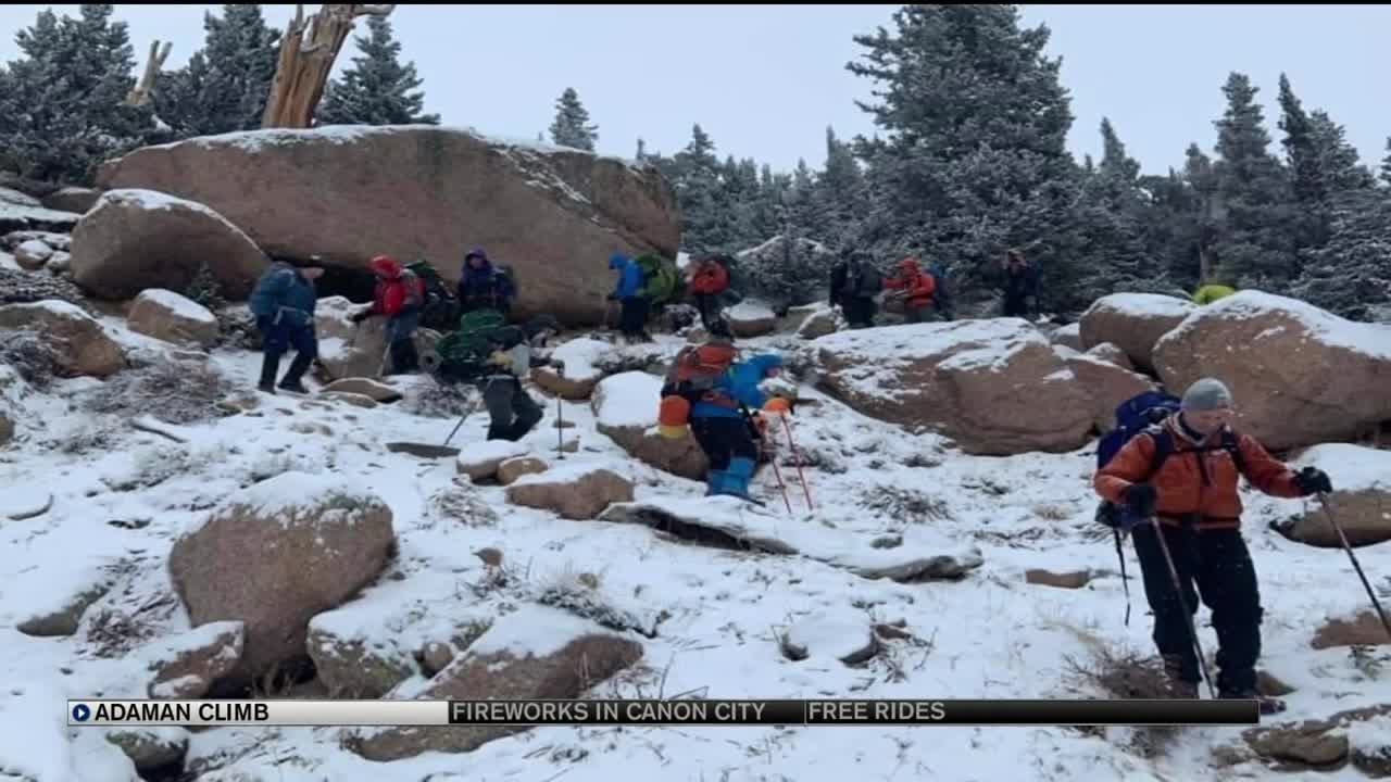 AdAmAn Club summits Pikes Peak, preparing for fireworks show