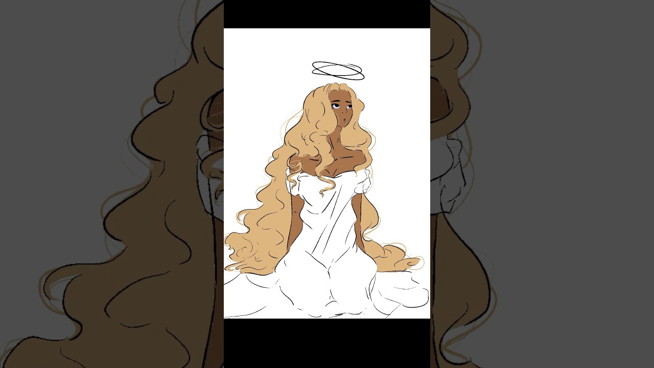 Angelic art #digitalartist