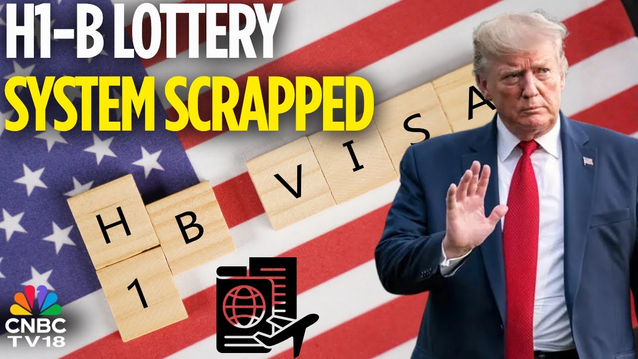 При Трампе США отменили лотерею виз H-1B: что изменилось | Global Lens | CNBC TV 18