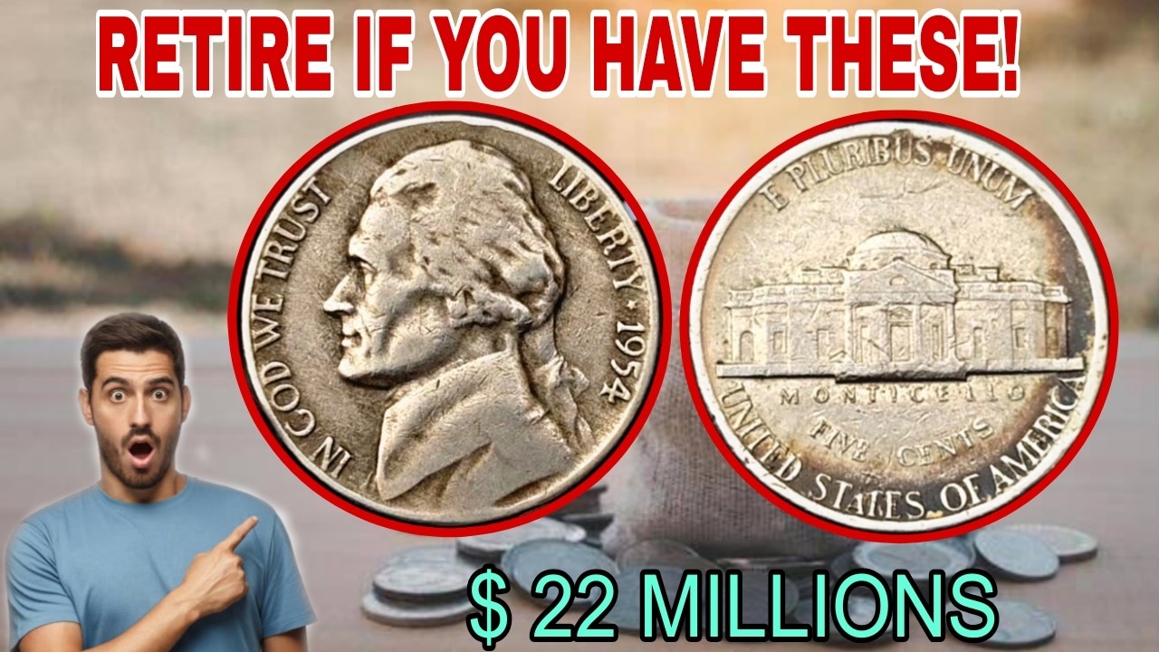 Top 5 Jefferson Nickels Worth a Fortune?! Hidden Monticello Treasures You Must Check NOW!