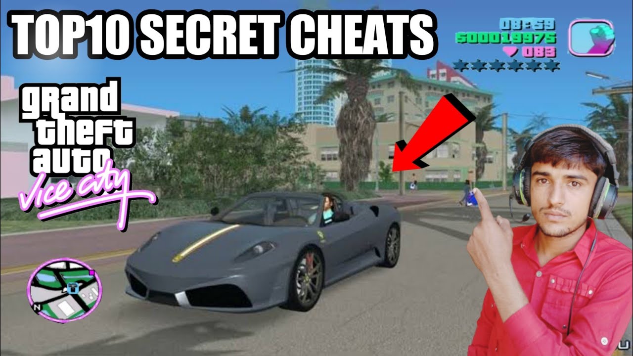 GTA:Vice City Top10 Secret Cheat Codes |ShakirGaming