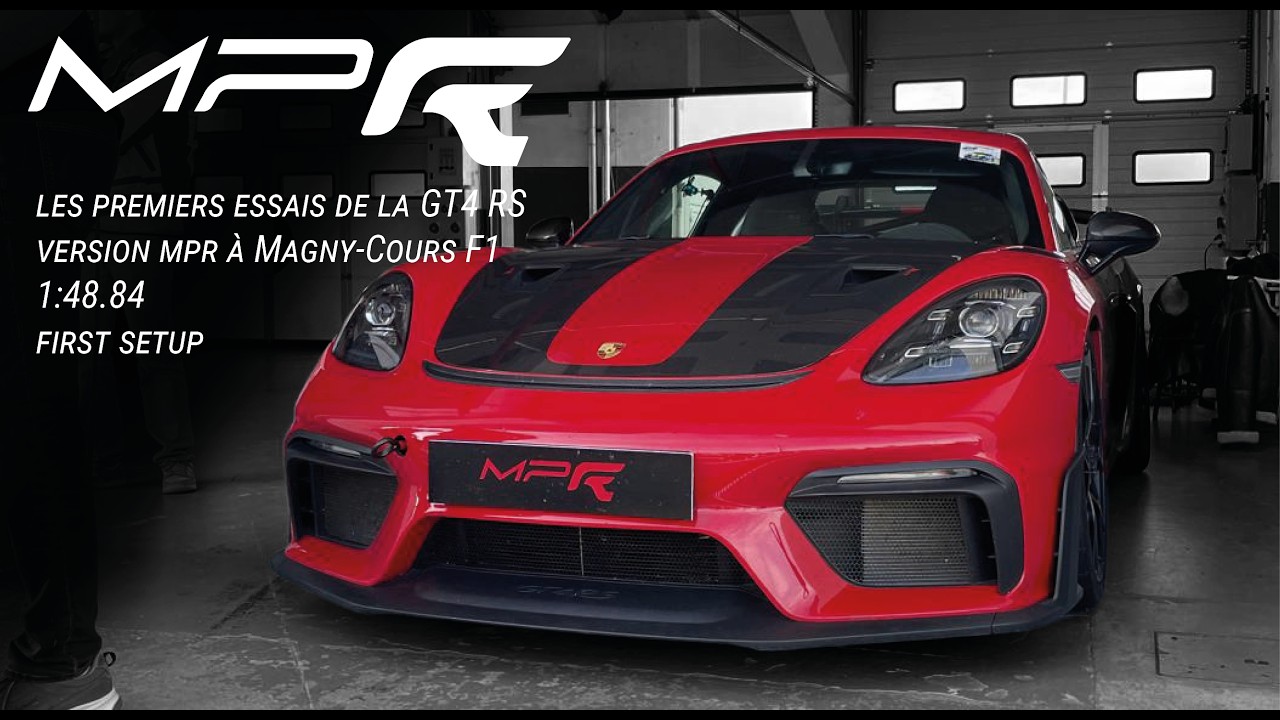 GT4 RS version MPR à Magny-Cours  1:48.84 / first setup