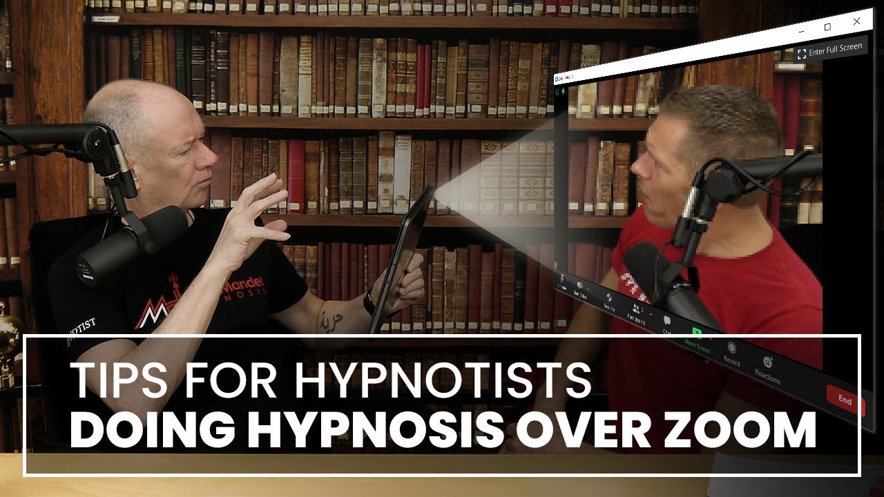 Hypnosis Online - Tips for Working Over Zoom