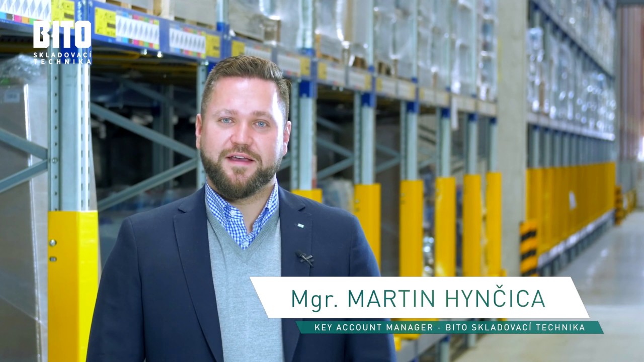 DF Partner -  Spádový regál s vychystávacím tunelem v logistickém centru DF Partner