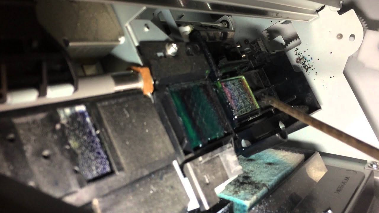 How to clean and service a wide-format inkjet printer - wiper blade / capping station / spit pad etc