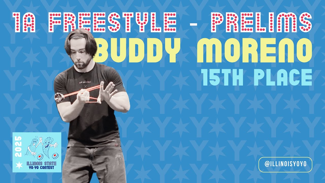 Buddy Moreno – Top 25 – 1A Freestyle Prelims – 2025 Illinois State Yo-Yo Championships