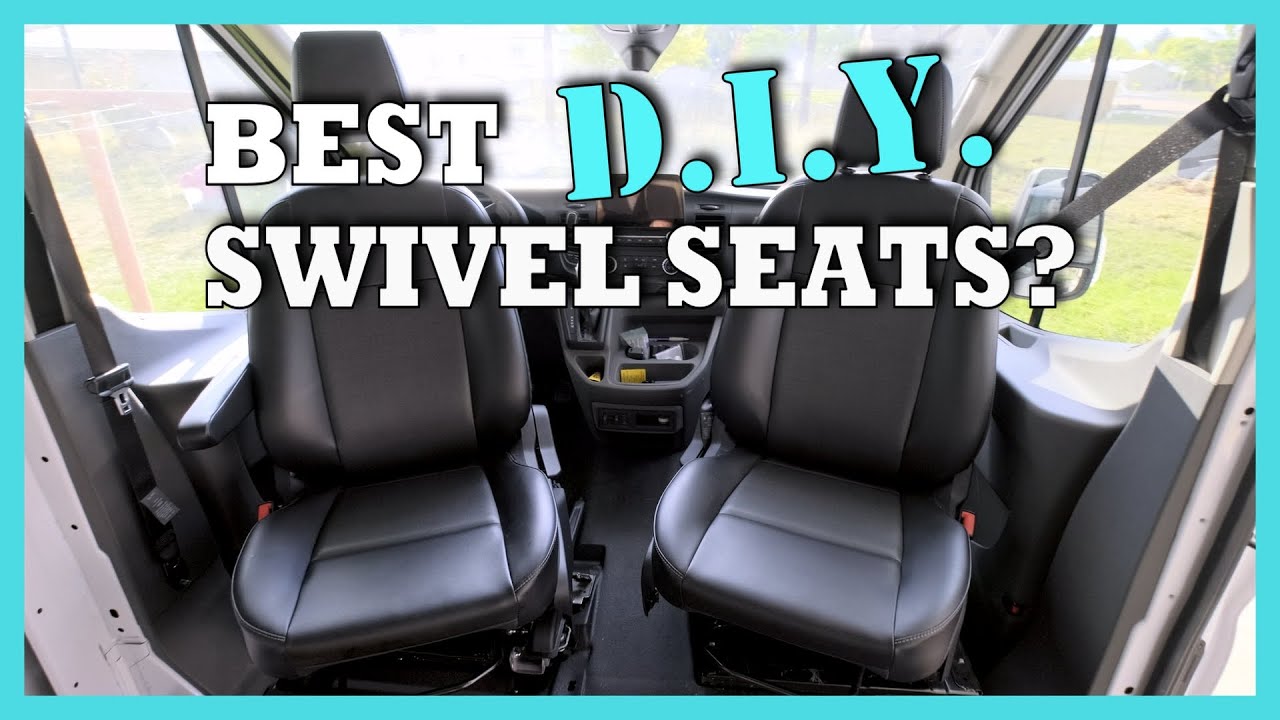 Installing Dual Swivel Seats in My 2020 Ford Transit Camper Van Conversion