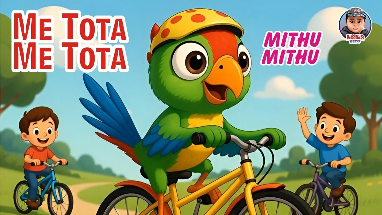 Main Tota Hindi Rhyme | Children Hindi Rhyme | मैं तोता मैं तोता |  Hindi Rhyme | Poem