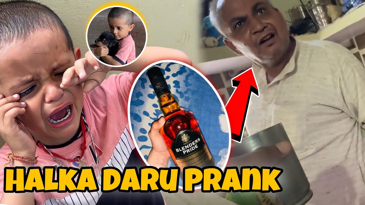 Daru Prank Kar Diya Halka Sa Papa Ke Sath 😂 Viuuuh Emotional Ho Gaya