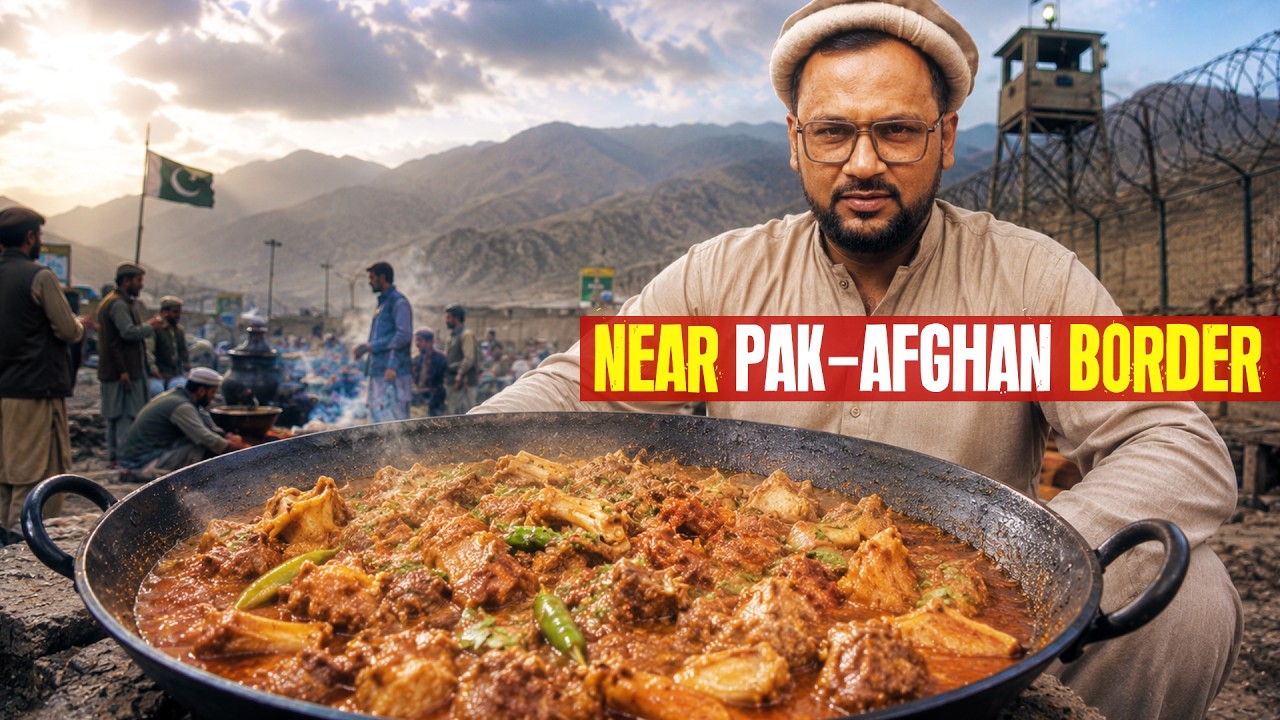 Original Shinwari Mutton Karahi | Near Pak&ndash;Afghan Border | Landi Kotal Food Tour