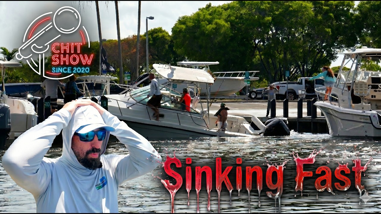 Cursed Robalo Is Back ! Sinking Boat Panics and Things Escalate Fast ! (Chit Show)