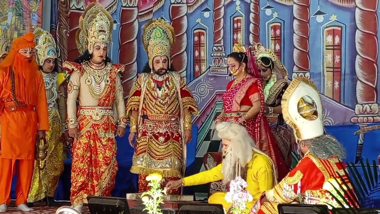 🙏 जय श्री राम 🙏 रामलीला#राम जी की बारात#श्री रामलीला मं,दुर्गापुरी