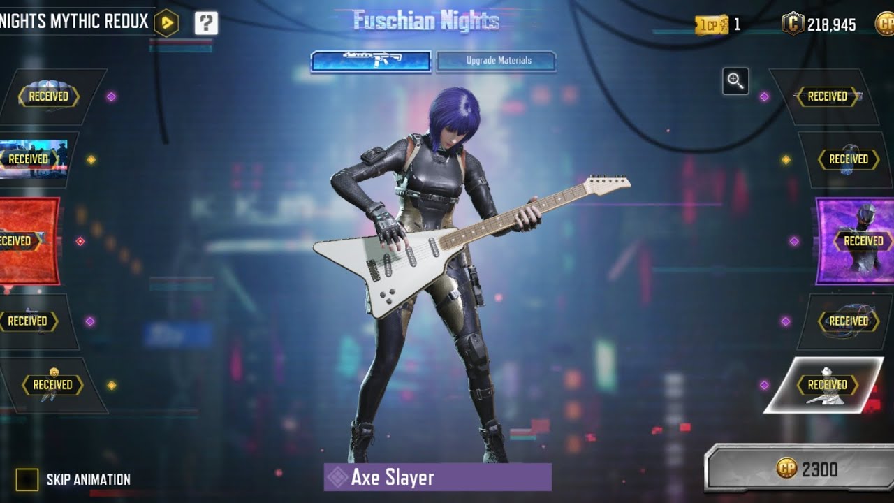 Buying and MAXING OUT Mythic Switchblade X9 - Neon Legend CODM🔥 | Fuschian Nights Mythic Redux Draw