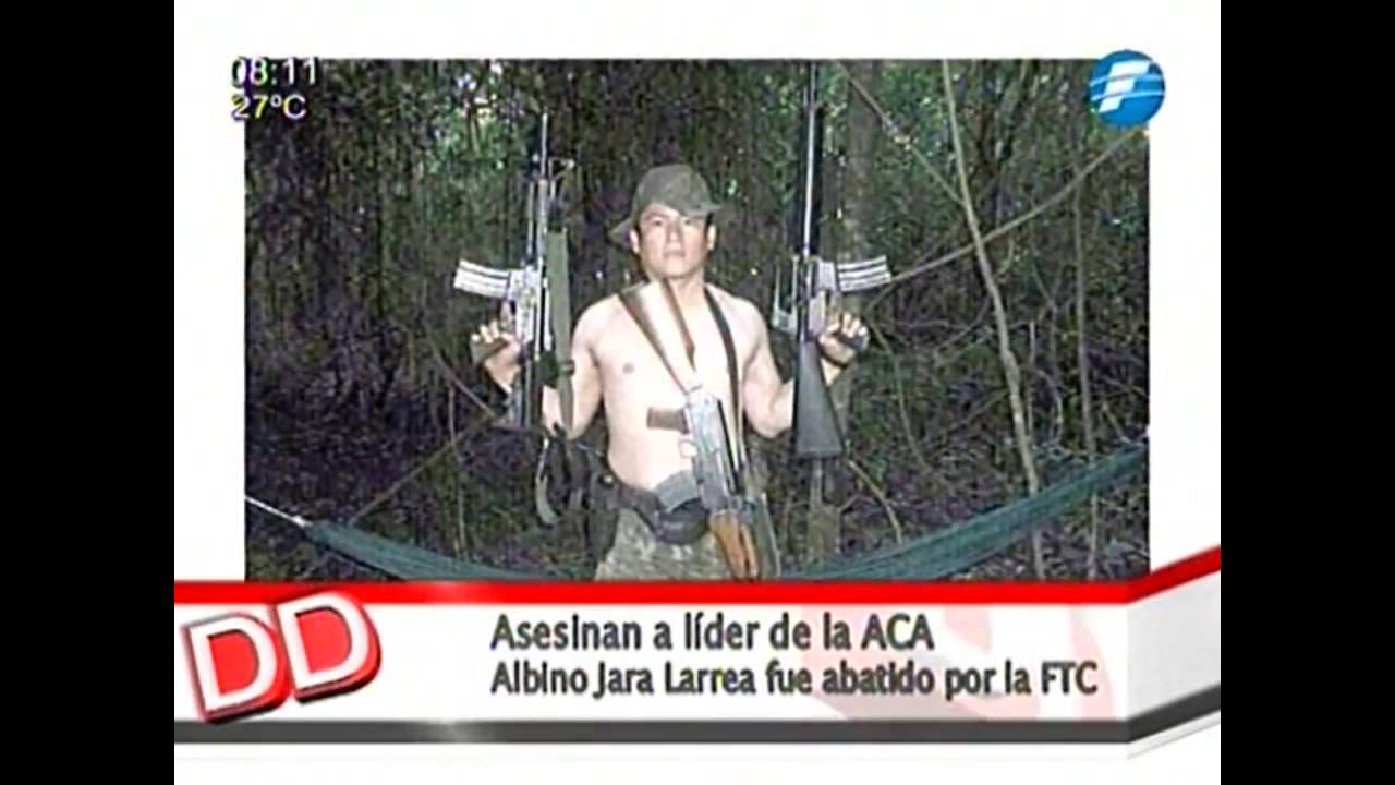 Albino Jara Larrea y una menor caen abatidos en enfrentamiento en Tacuara 07/01/2015