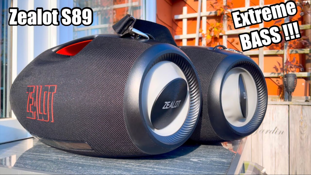 2x ZEALOT S89 extreme BASS TEST !!! 😱 2 MINUTES of WARPING !!! (100% VOL.)