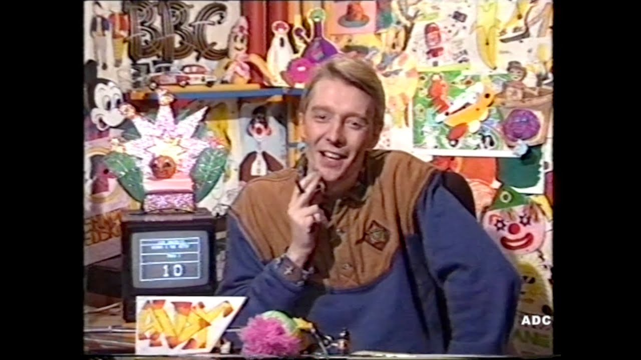 BBC1 CBBC1 Andy Crane in-vision + Newsround & Blue Peter (part) 21st November 1988